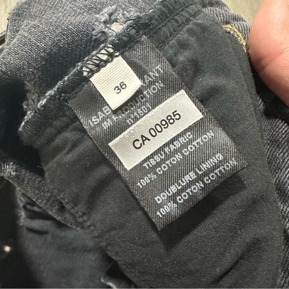 Isabel Marant Celsa Shorts Grey high waist distressed FR 36=US 26 - Picture 6 of 8